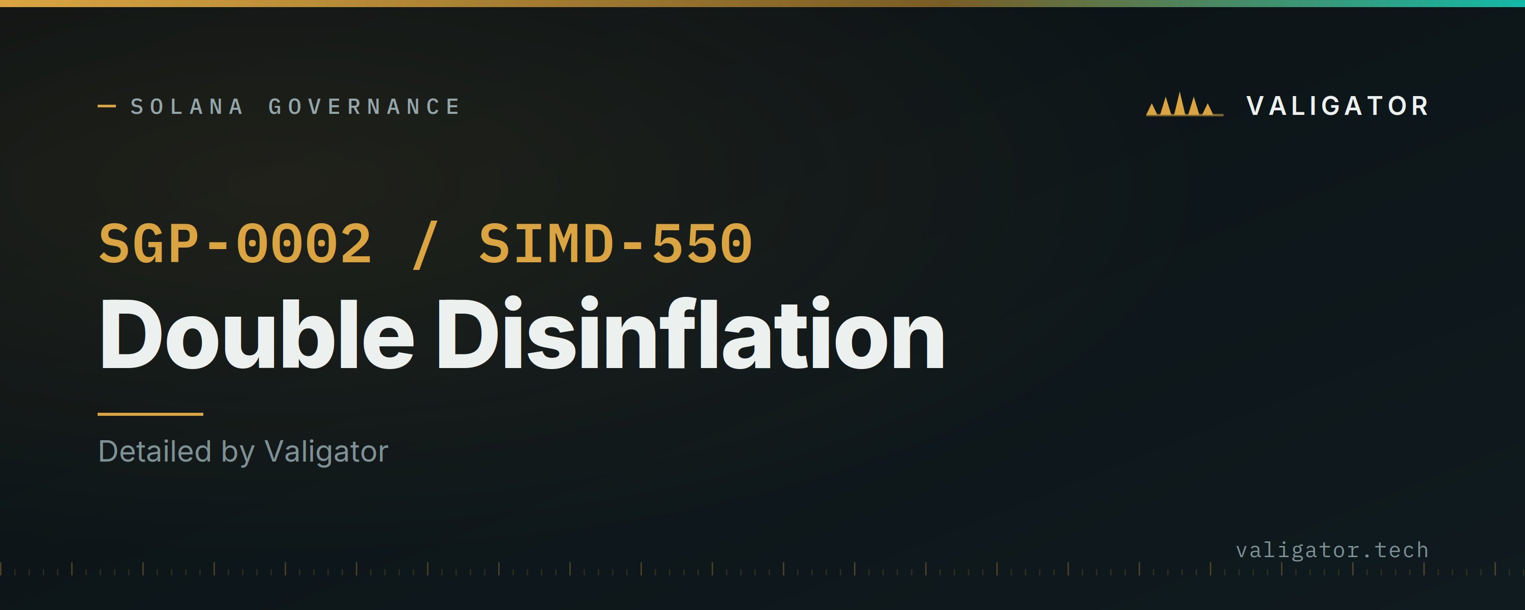 SGP-0002: Double Disinflation